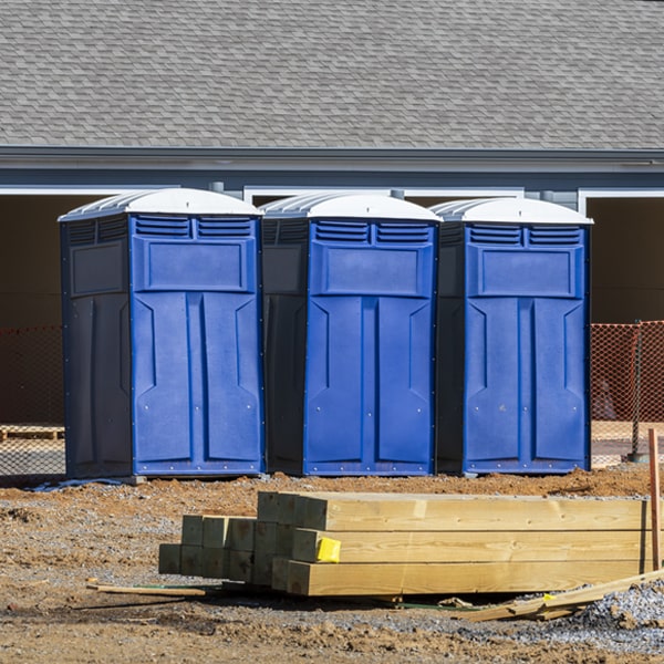 how can i report damages or issues with the porta potties during my rental period in Baldwin Wisconsin